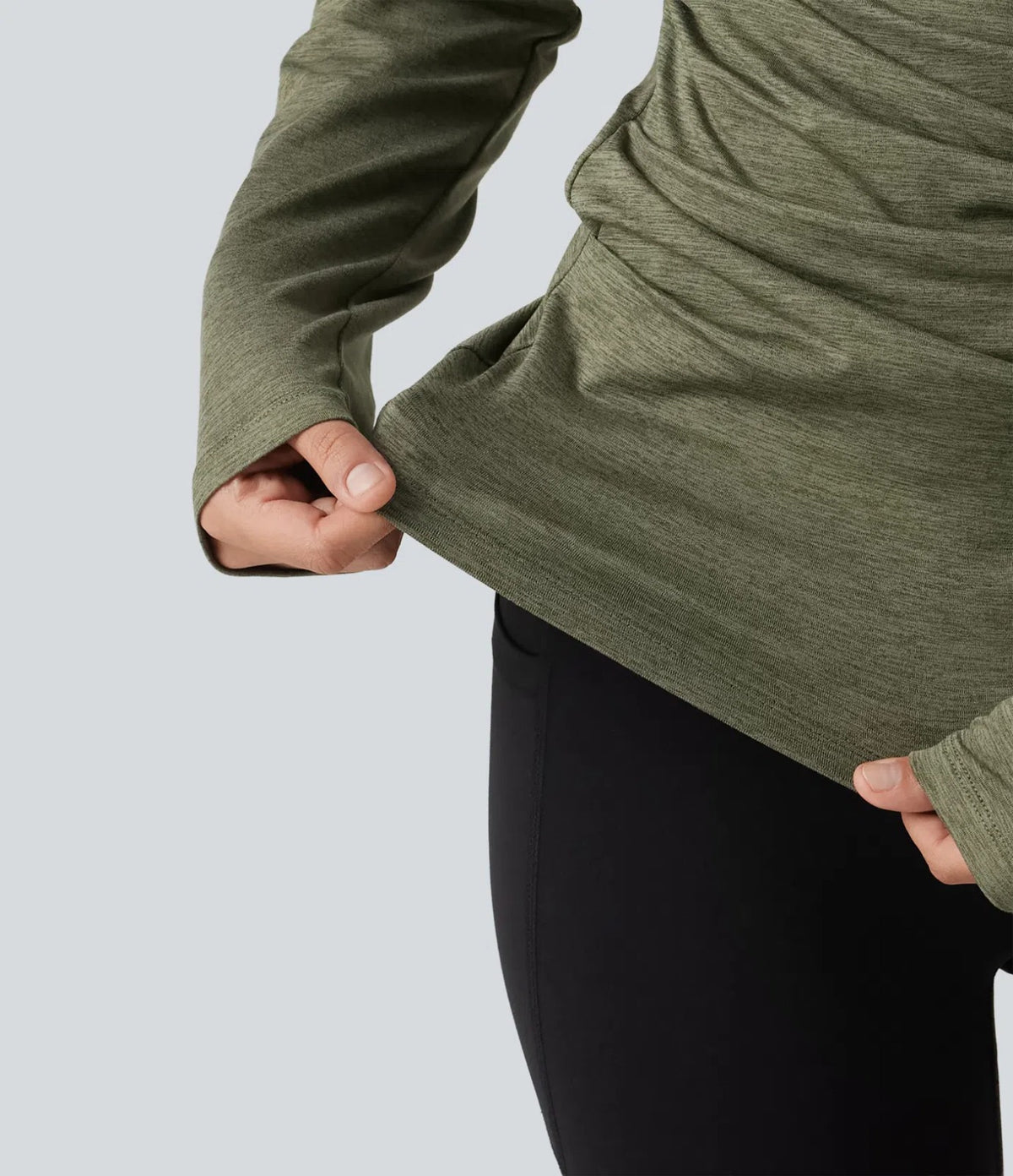 Evoraa Lyra™ Off-Shoulder Active Top