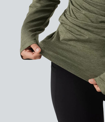 Evoraa Lyra™ Off-Shoulder Active Top