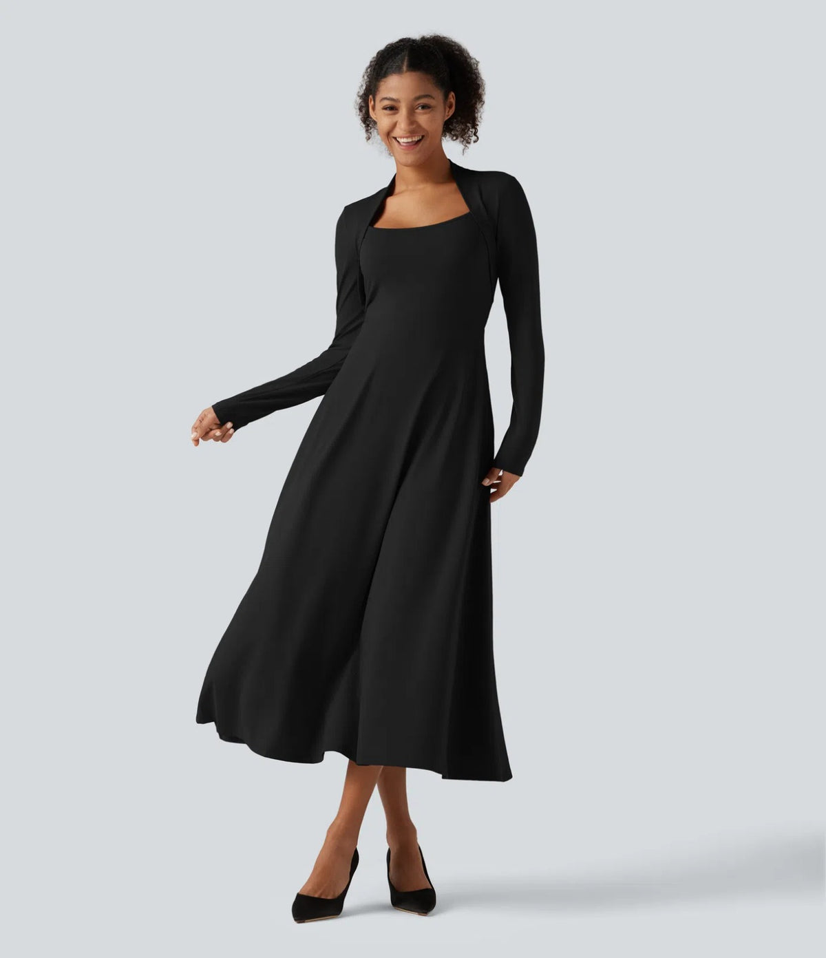 Evoraa Vivienne™ A-Line Midi Dress