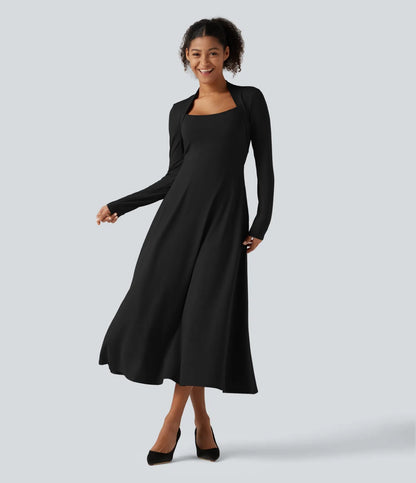Evoraa Vivienne™ A-Line Midi Dress